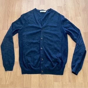 Calvin Klein navy “boyfriend” cardigan